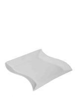 26cm Square Ceramic Serving Platter - White