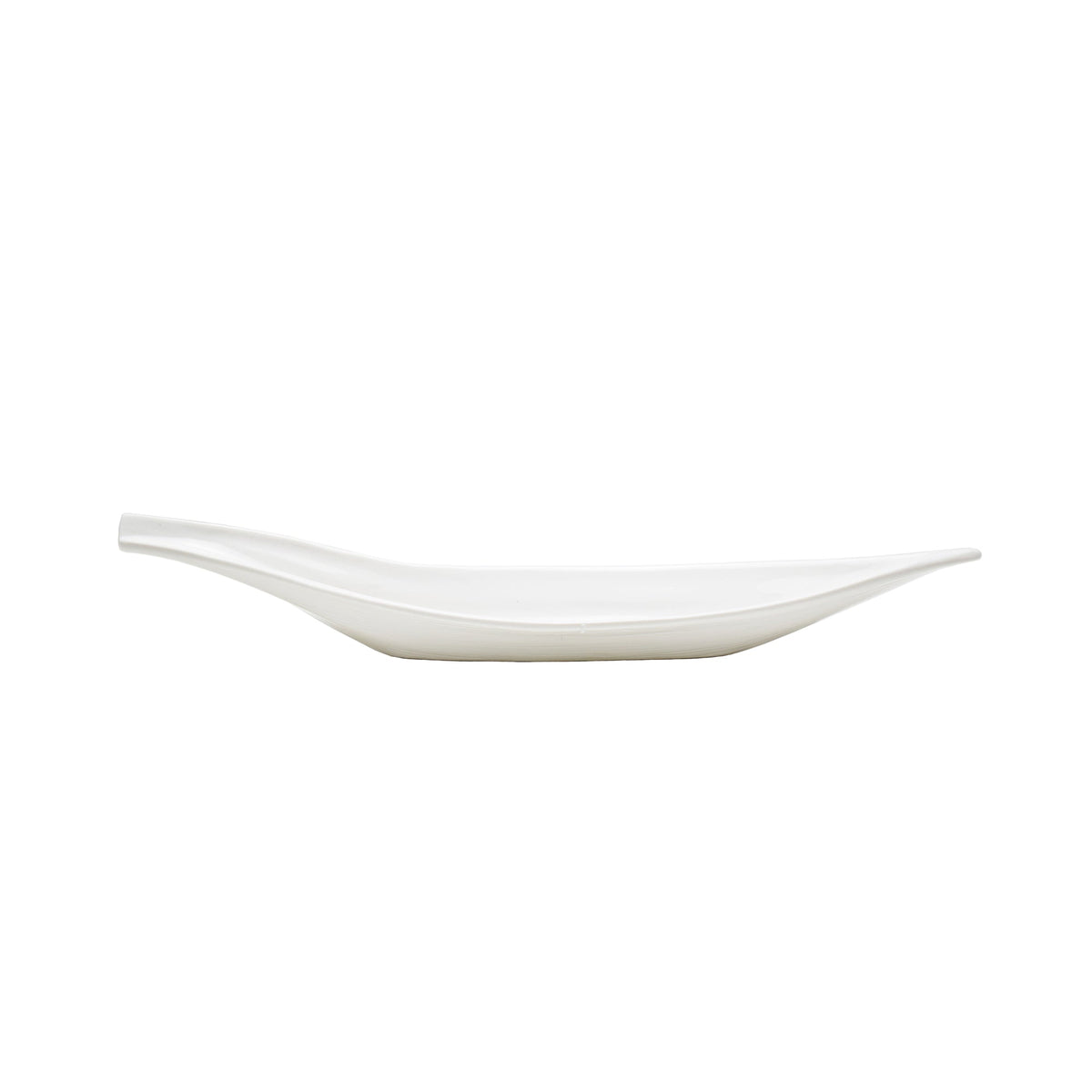 Twist Porcelain Serving Dish - White